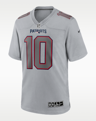 Drake Maye New England Patriots Men's Nike NFL Atmosphere Game